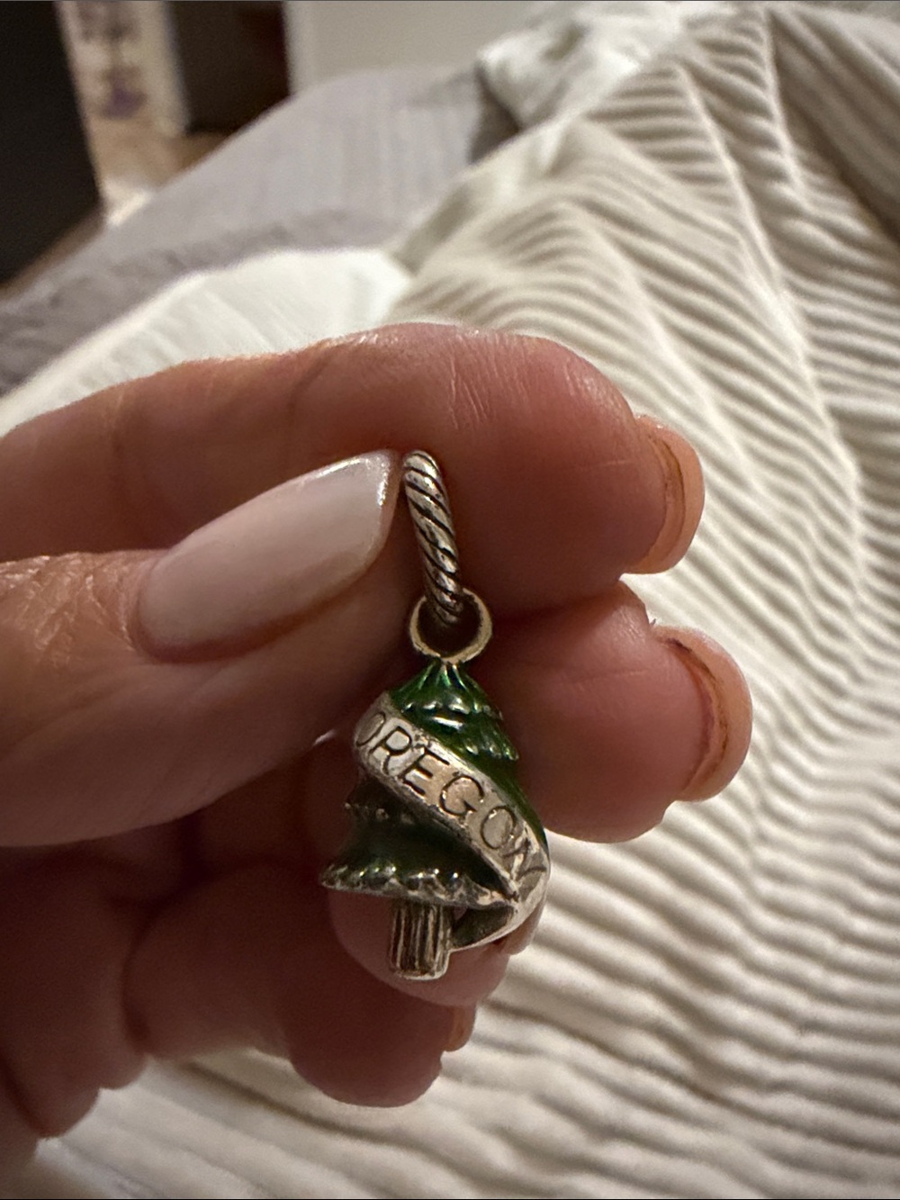 Brighton  Oregon state Charm Pendant